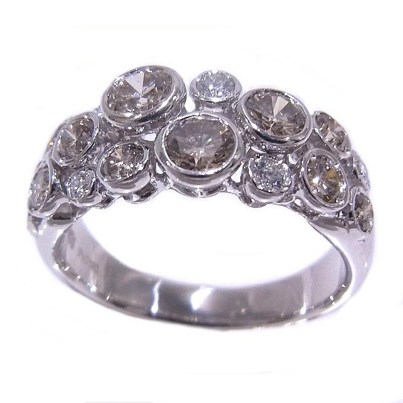 KASHIKEY カシケイ ベゼルセッティング BEZEL リング ダイヤ 1.40ct