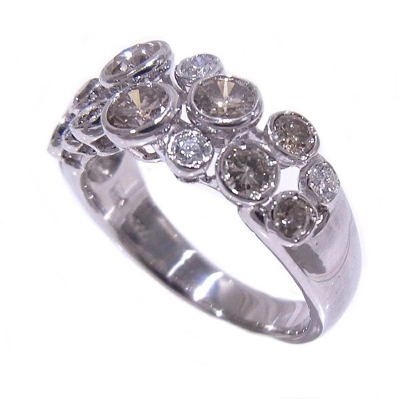KASHIKEY カシケイ ベゼルセッティング BEZEL リング ダイヤ 1.40ct