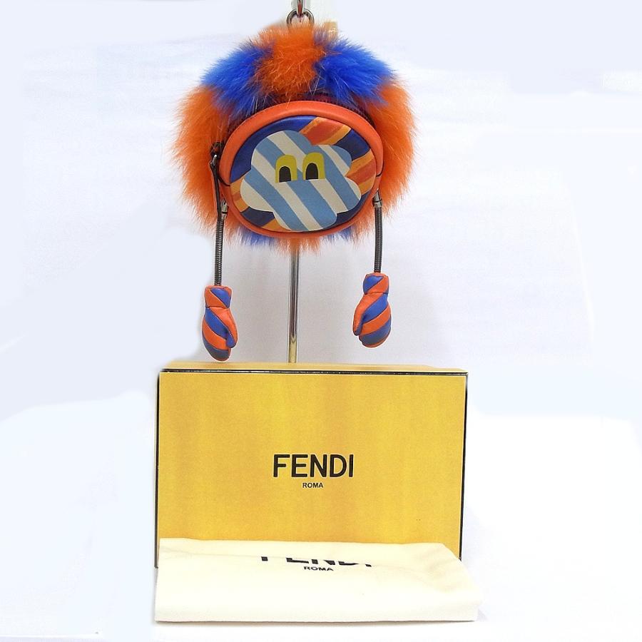 FENDI（フェンディ） ポーチ キーホルダー バッグチャーム 7AR549