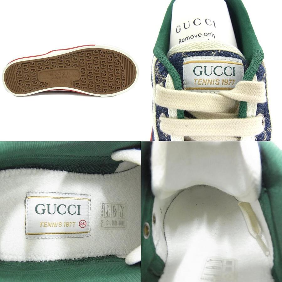 GUCCI（グッチ） スニーカー 606110 テニス 1977 サイズ35 1/2 約22.5 