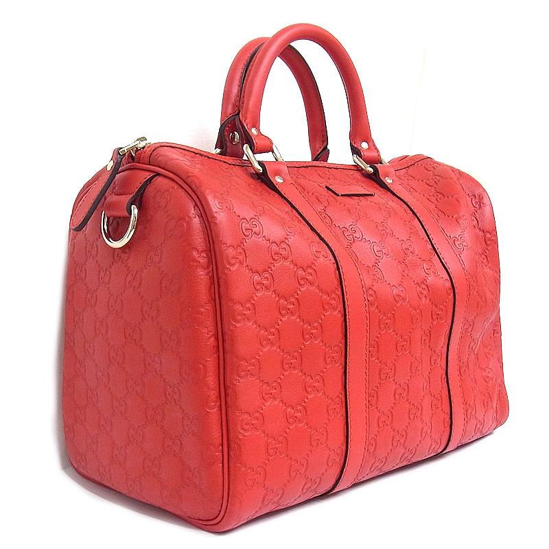 GUCCI（グッチ） ボストンバッグ 265697 グッチシマ レザー