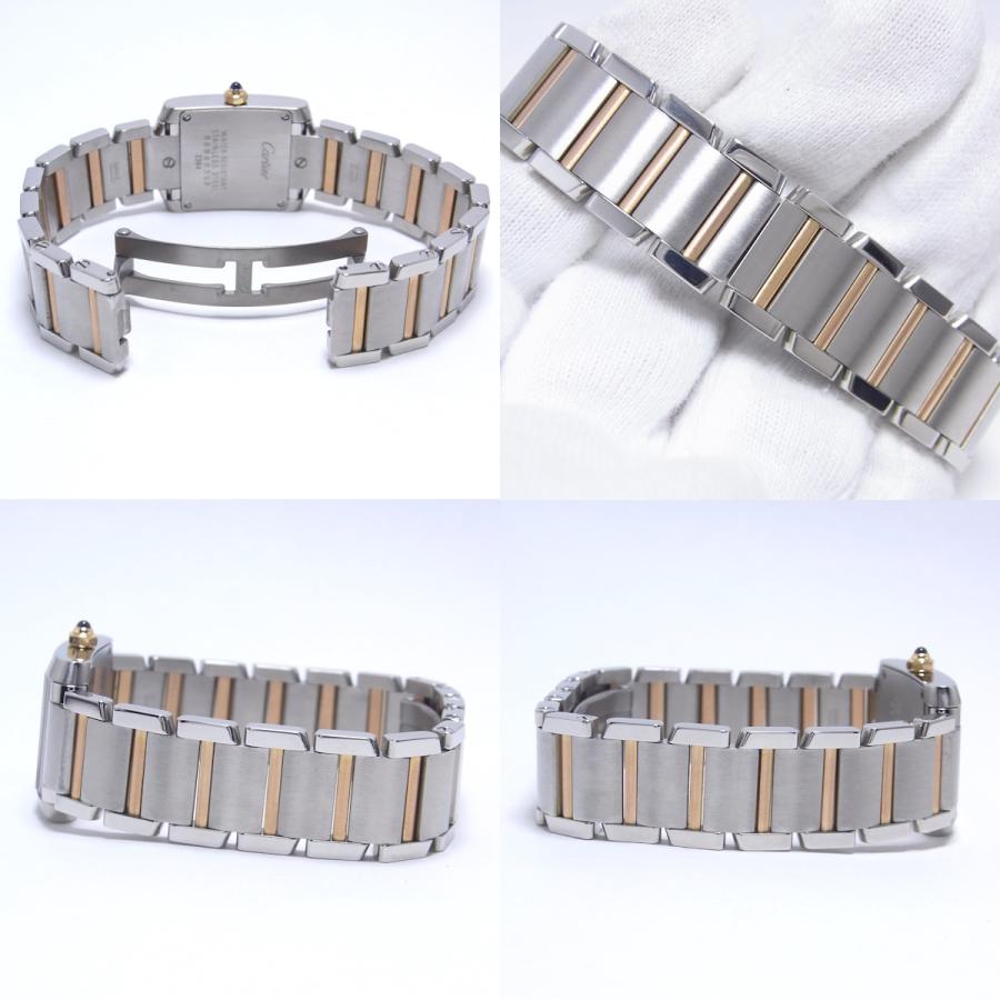 Cartier カルティエ タンクフランセーズSM SS/PG コンビ ピンク Cartier カルティエ タンクフランセーズSM SS/PG コンビ ピンク