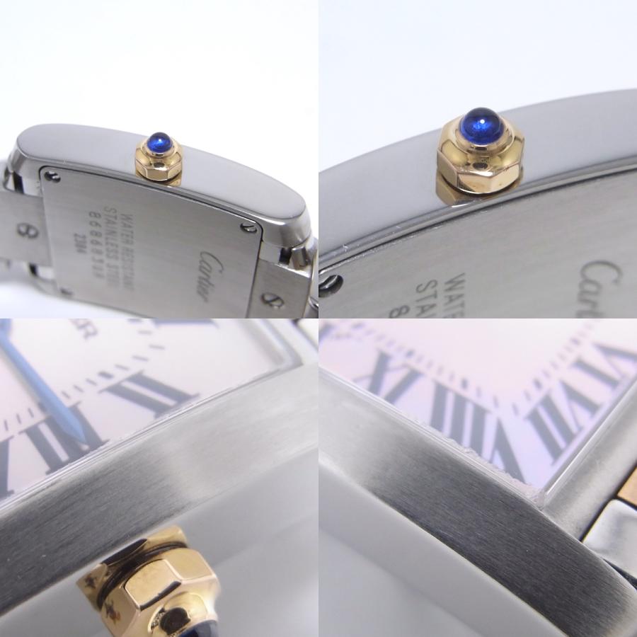 Cartier カルティエ タンクフランセーズSM SS/PG コンビ ピンク Cartier カルティエ タンクフランセーズSM SS/PG コンビ ピンク