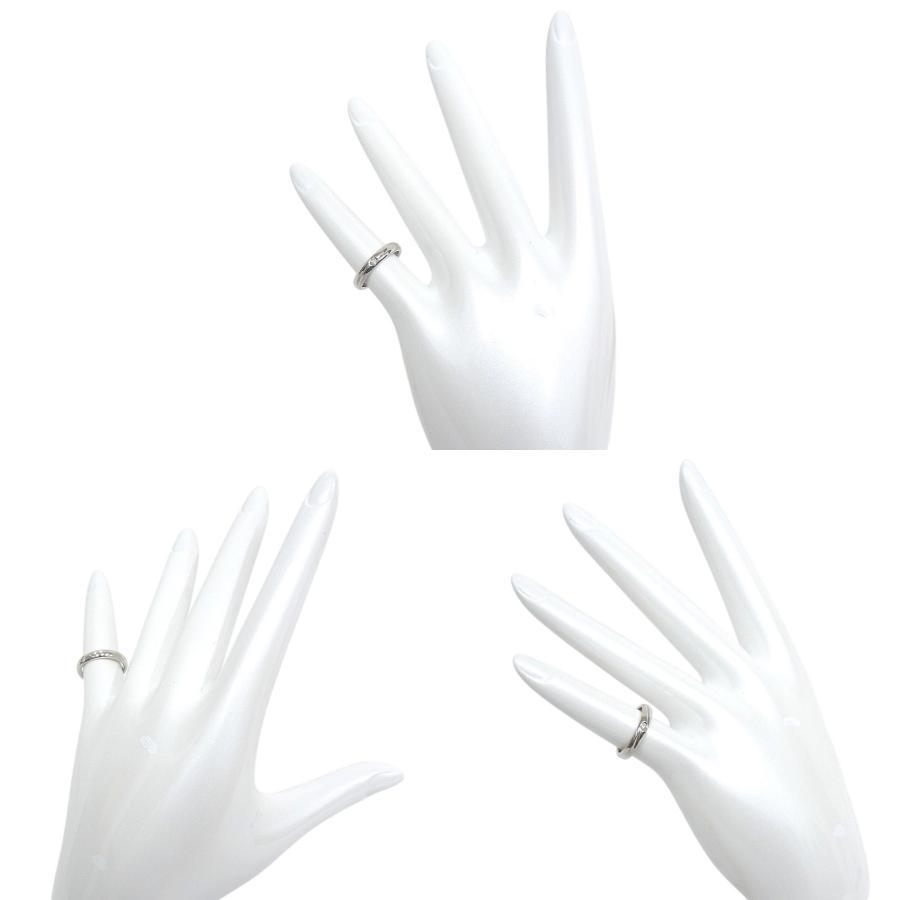 指輪　Pt1000　セント・ピュール SAINTEPURE　プラチナ　ダイヤリング 【中古】【程度A】【質屋出品】 【新品仕上げ済み】の画像
