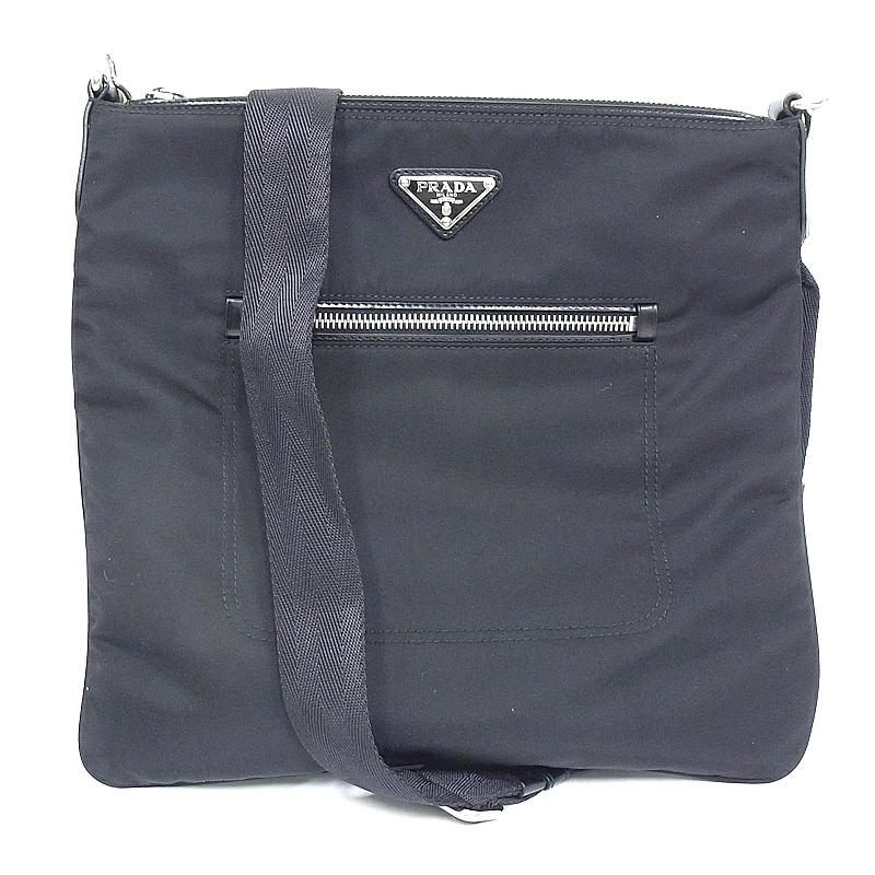 PRADA プラダ ショルダーバッグ ブラック NERO（黒） BT0715 TESSUTO 
