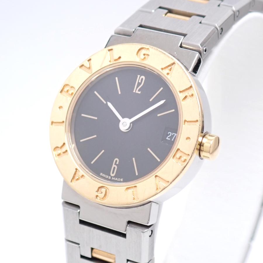 BVLGARI ブルガリ ブルガリブルガリ BB23SGD SS/K18YG コンビ ブラック  