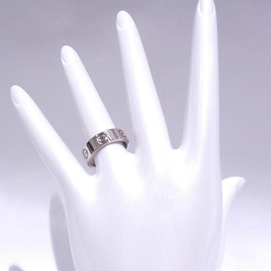 Cartier Loveリング 750 ホワイトゴールド 49号(約9号) カルティエ 