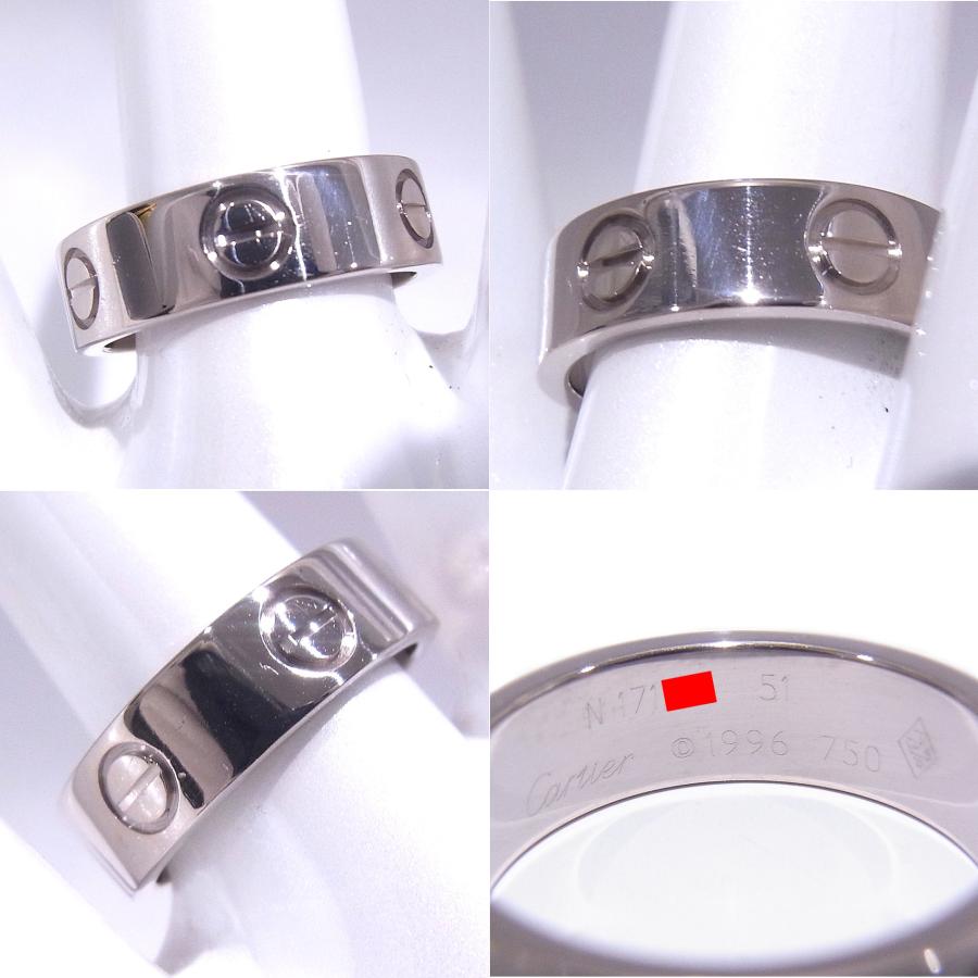 Cartier（カルティエ） ラブリング 750WG ホワイトゴールド サイズ #51 