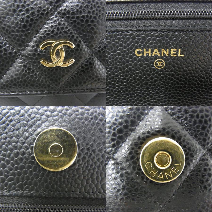 シャネル CHANEL チェーンショルダー チェーンウォレット　斜め掛け　AP0250 キャビアスキン　黒　ブラック 楽天市場】CHANEL シャネル マトラッセチェーンウォレット AP0250