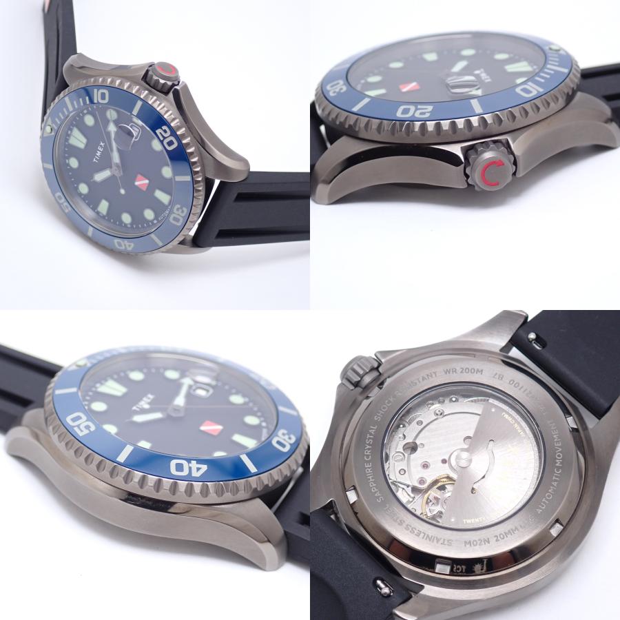 TIMEX タイメックス ティブロンオートマチック 44mm 腕時計 TW2W21100 自動巻き メンズ 腕時計 TIMEX（タイメックス） ティブロンオートマチック 44mm 腕時計