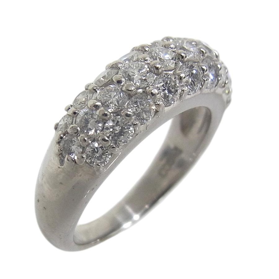 指輪　Pt900　プラチナ　ダイヤリング 合計1.33ct 【中古】【程度A-】【質屋出品】 【ノーブランド】の画像