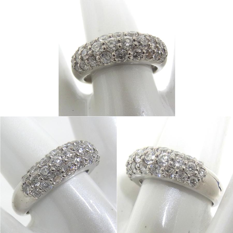 指輪　Pt900　プラチナ　ダイヤリング 合計1.33ct 【中古】【程度A-】【質屋出品】 【ノーブランド】の画像