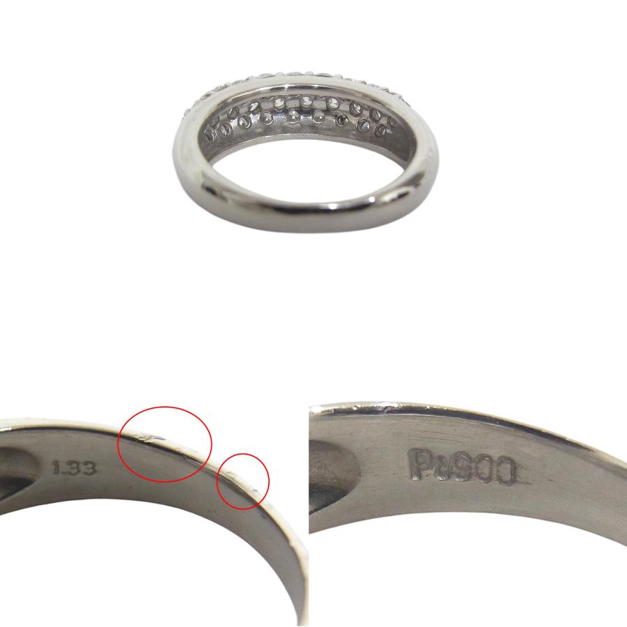 指輪　Pt900　プラチナ　ダイヤリング 合計1.33ct 【中古】【程度A-】【質屋出品】 【ノーブランド】の画像