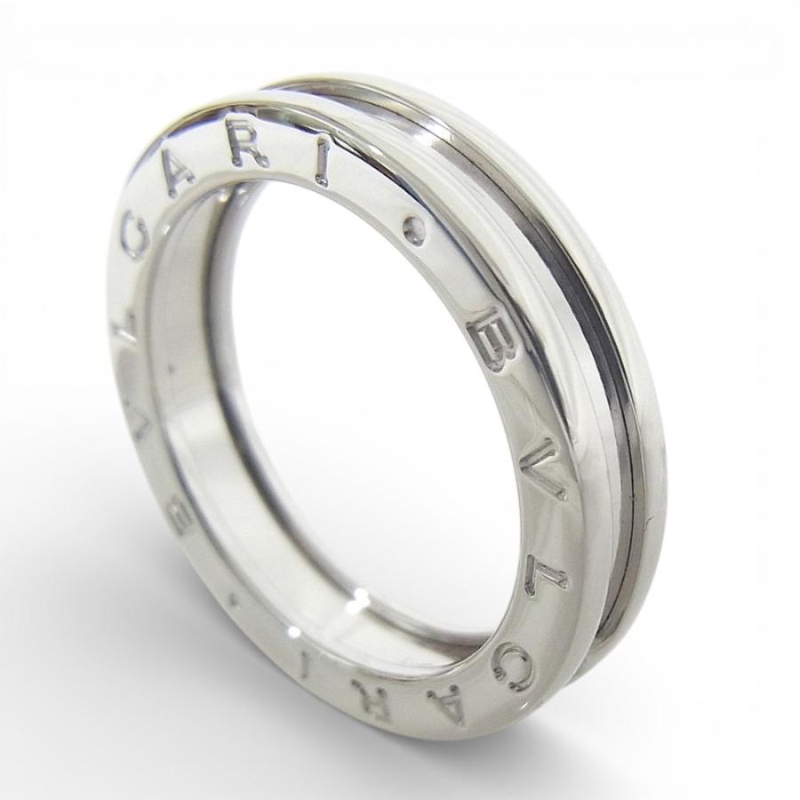 BVLGARI（ブルガリ） ビーゼロワン リング B-zero1 750WG 18K ホワイト 