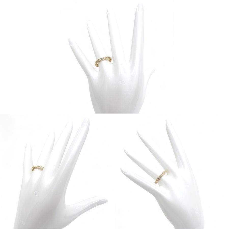 K18YG　イエローゴールド 指輪 ダイヤモンド　0.40ct ノーブランド　リング 【中古】【程度A】【美品】の画像