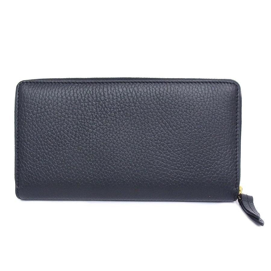 GUCCI（グッチ） ラウンドファスナー 長財布 456117 GGマーモント NERO