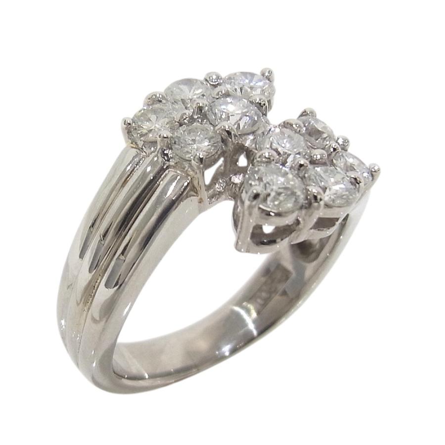 指輪　Pt900　プラチナ　ダイヤリング 合計1.00ct 【中古】【程度A】【質屋出品】 【新品仕上げ済み】【ノーブランド】の画像