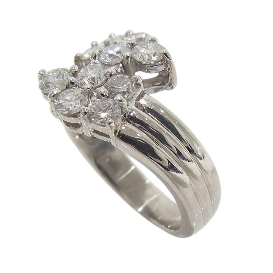 指輪　Pt900　プラチナ　ダイヤリング 合計1.00ct 【中古】【程度A】【質屋出品】 【新品仕上げ済み】【ノーブランド】の画像