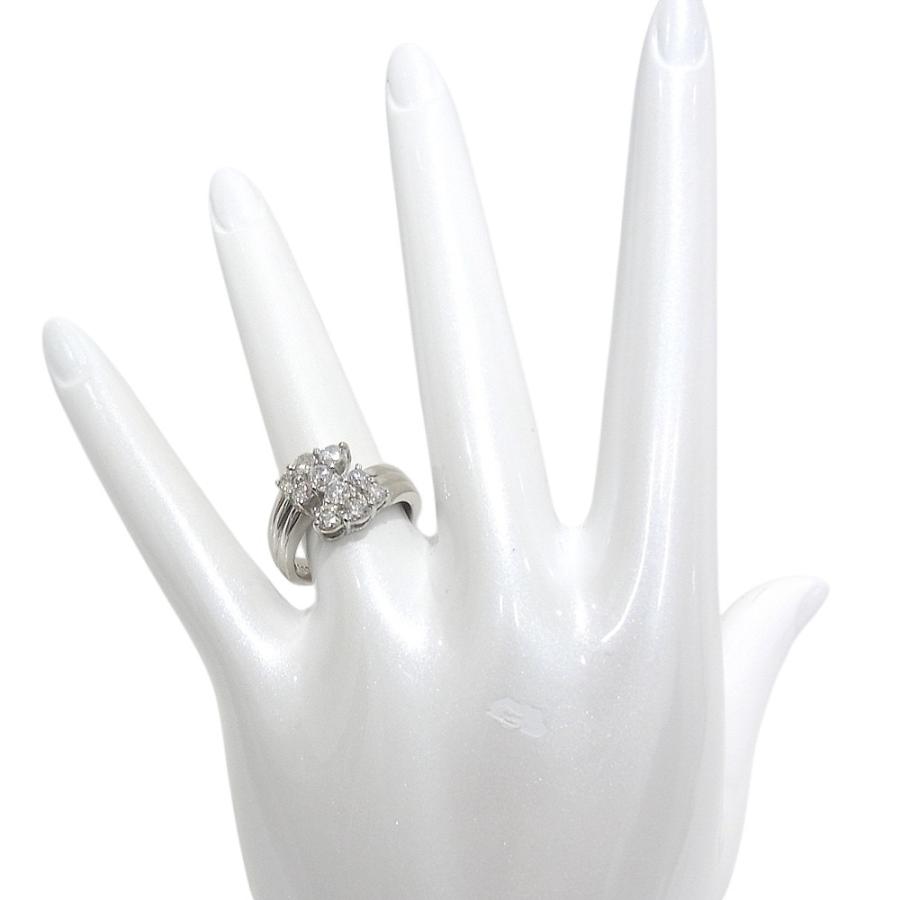 指輪　Pt900　プラチナ　ダイヤリング 合計1.00ct 【中古】【程度A】【質屋出品】 【新品仕上げ済み】【ノーブランド】の画像