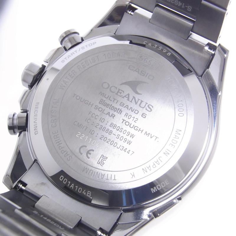 OCEANUS カシオ オシアナス クラシックライン 阿波藍ダイヤル OCW  