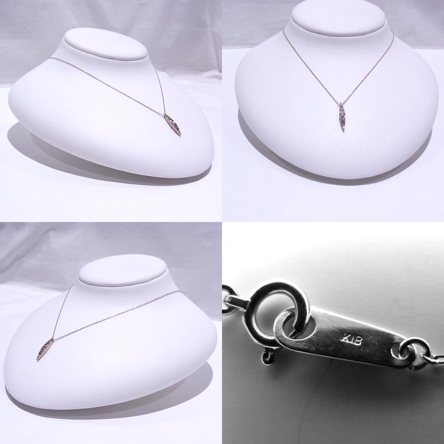 カシケイ ネイキッド ネックレス NAKED ブラウンダイヤ 0.30ct 