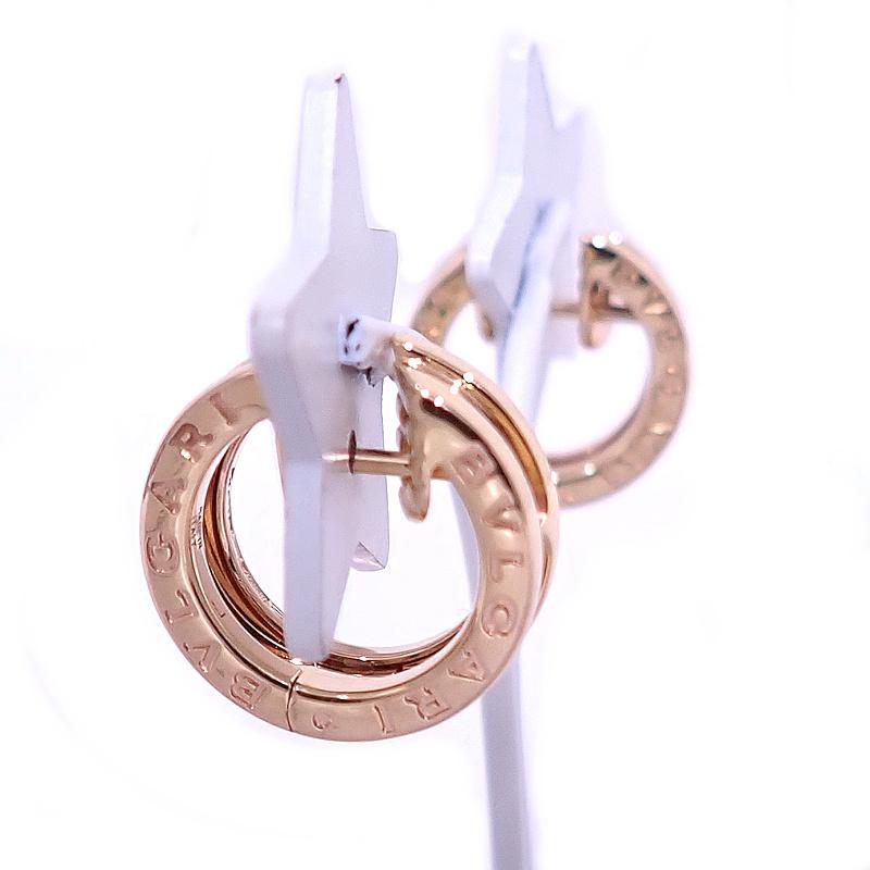 BVLGARI（ブルガリ） ビーゼロワン スモールピアス B-zero1 750PG 18K