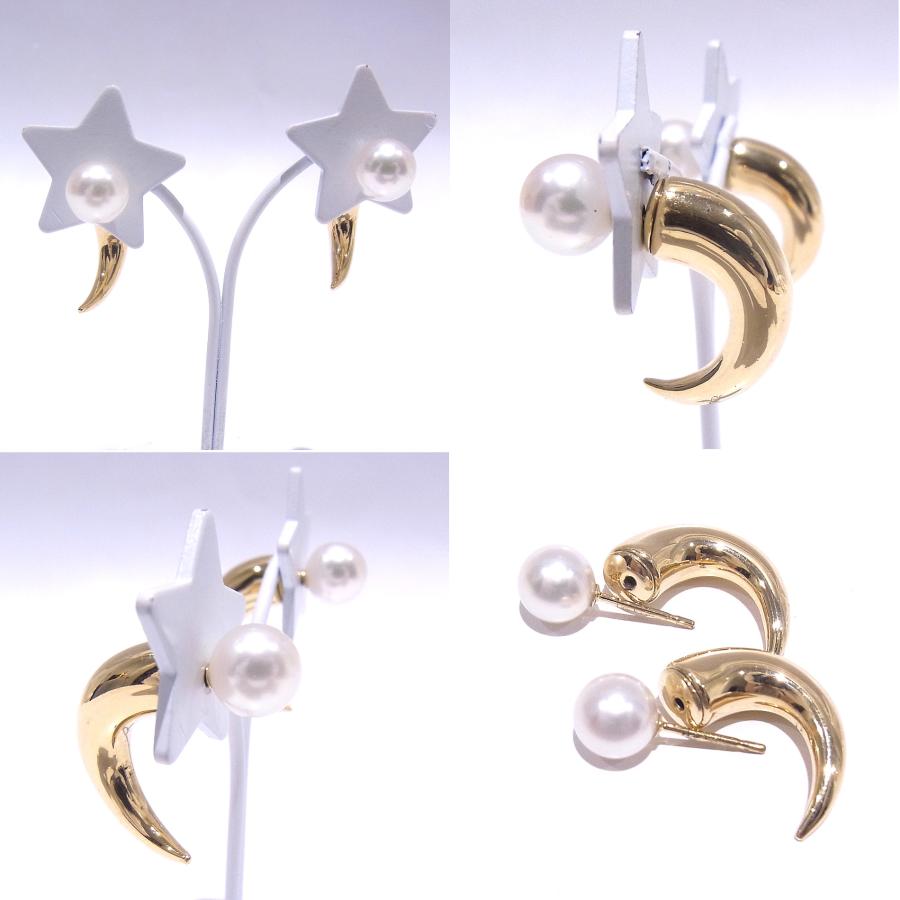 田崎真珠ピアス タサキ田崎真珠 バランス ネオ パール レディース K18ピンク