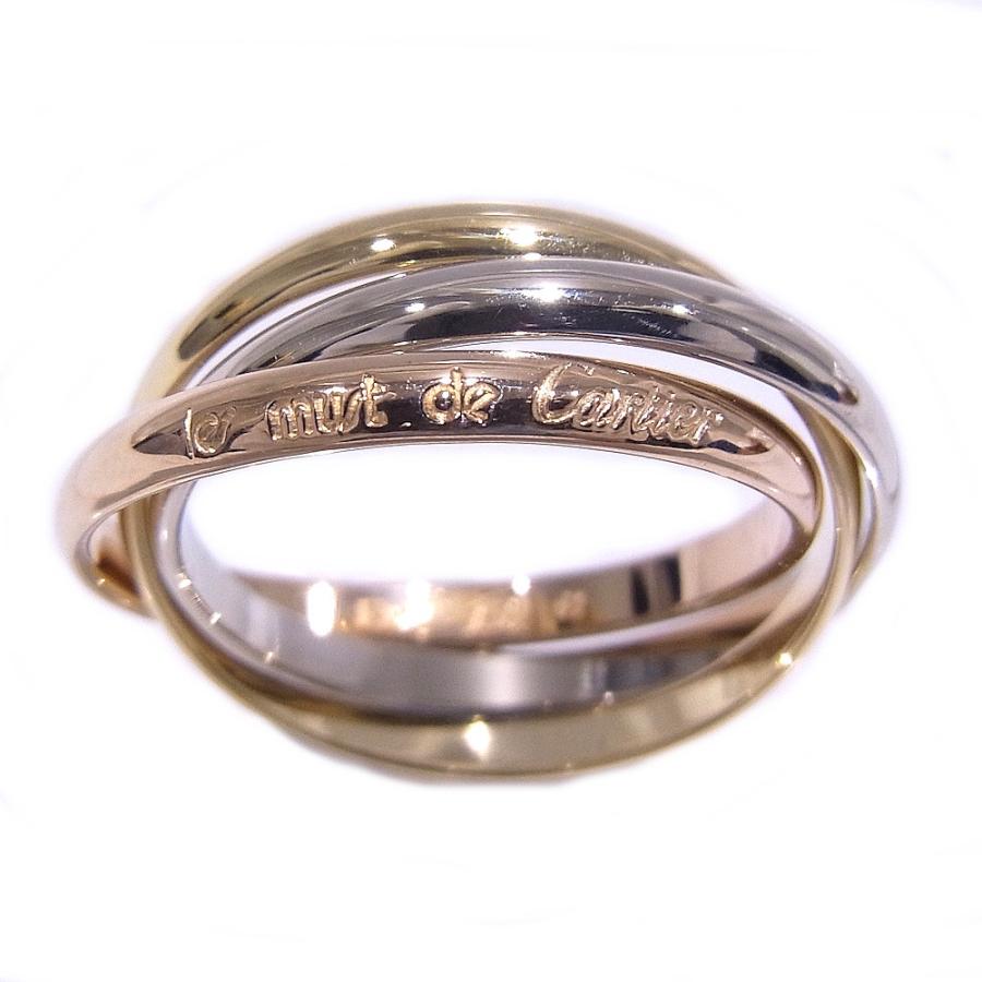 Cartier（カルティエ） トリニティリング スリーカラーゴールド 750YG