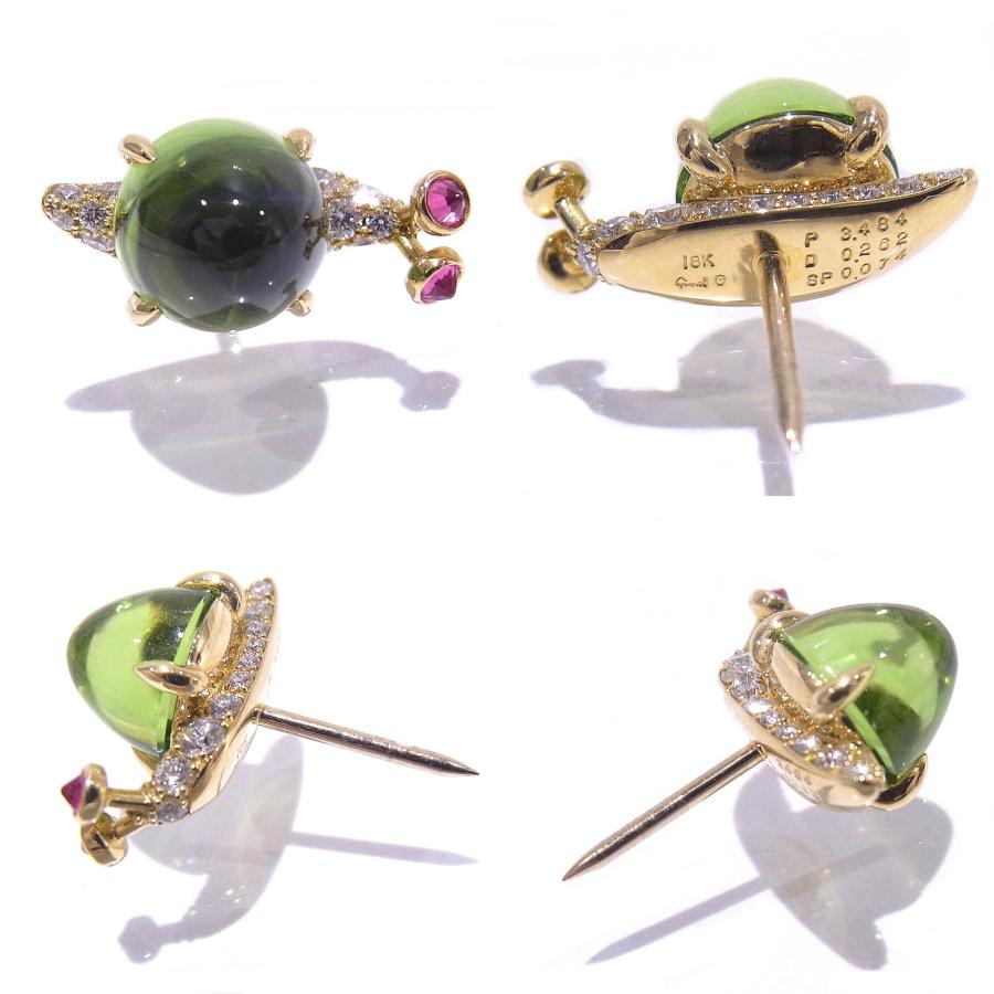 Gimel ギメル ピンブローチ 18K 750 イエローゴールド カタツムリ