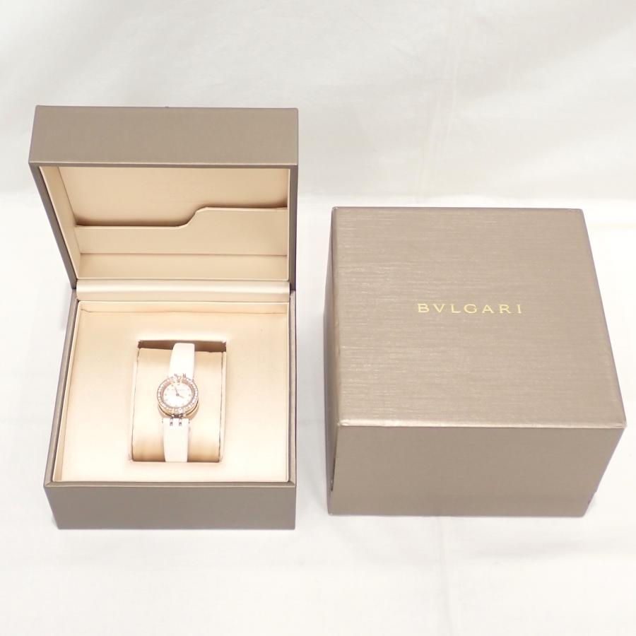 BVLGARI ブルガリ BZ23SG B-Zero1 750PG/SS 12Pダイヤ ホワイト