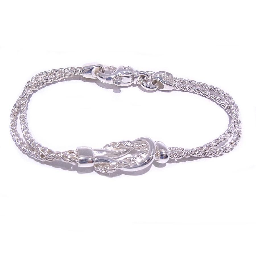 【美品】ティファニー グルーブドダブルライン ブレスレット バングル SV925 美品】ティファニー アトラス グルーブドダブルライン