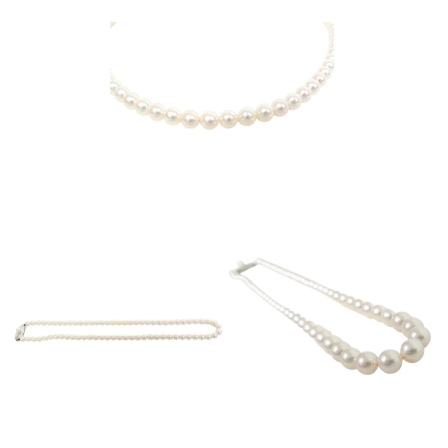 MIKIMOTO（ミキモト） パールネックレス シルバー留具 約5.0-5.5mm玉 