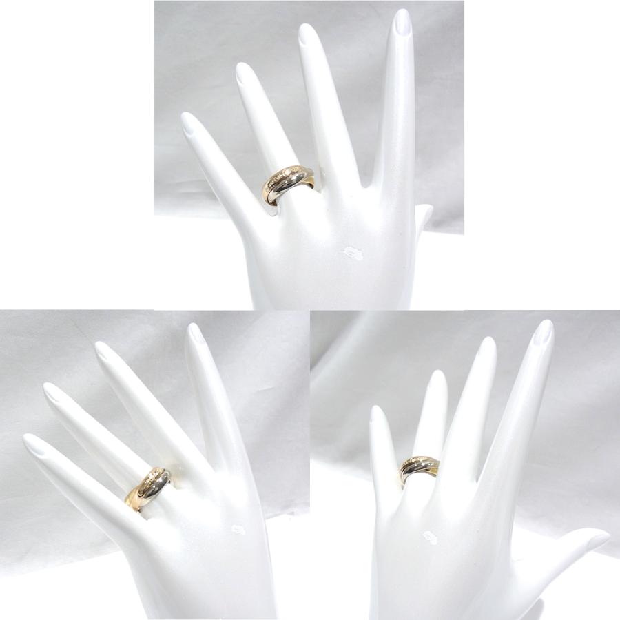 Cartier（カルティエ） トリニティリング スリーカラーゴールド
