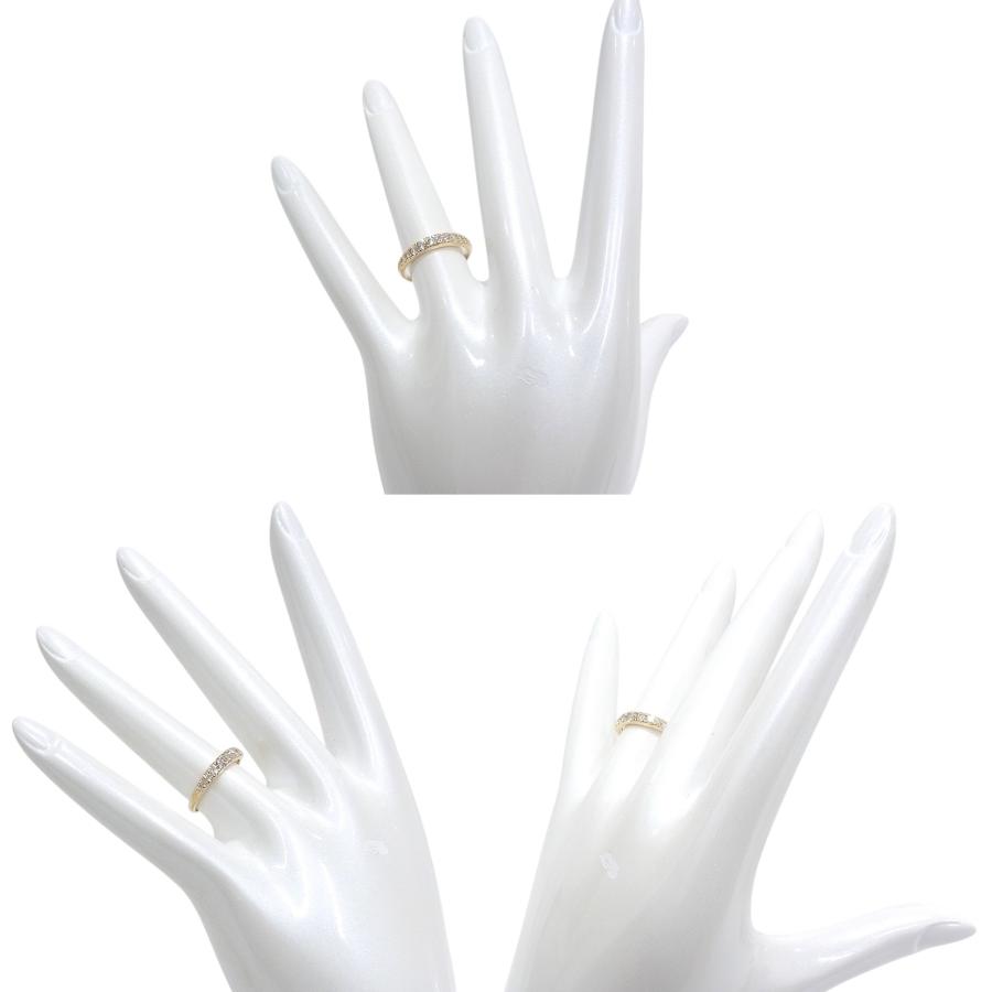 K18YG　イエローゴールド 指輪 ダイヤモンド　0.27ct ノーブランド　リング 【中古】【程度A】【美品】の画像