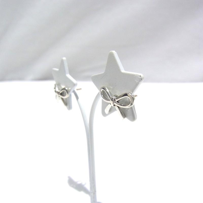 TIFFANY & CO. ティファニー リボン シルバー ピアス TIFFANY&Co. ピアス レディース ティファニー プレゼント
