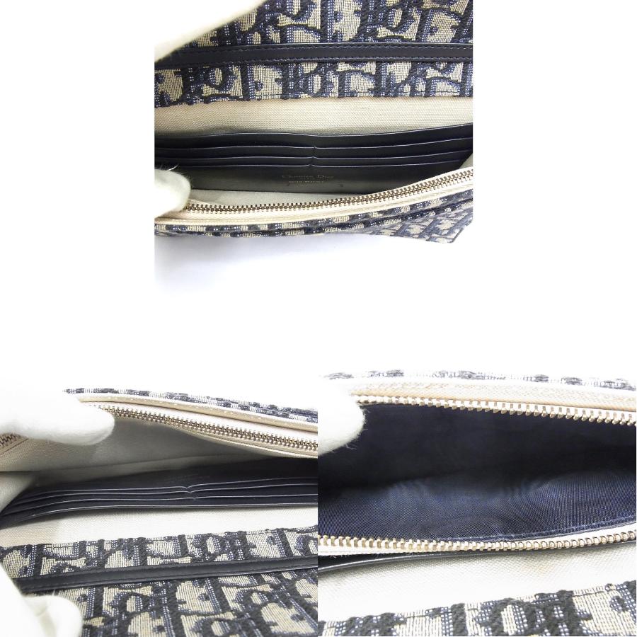 クリスチャンディオール　Christian Dior ショルダーバッグ　チェーンウォレット トロッター　Dモチーフ 【中古】【程度Ａ+】【美品】の画像