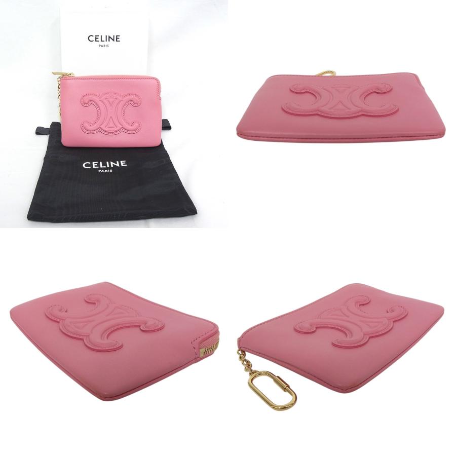 CELINE（セリーヌ） コインケース トリオンフ キュイル レザー