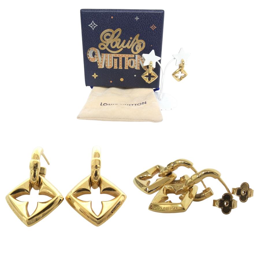 LOUIS VUITTON（ルイ・ヴィトン） ピアス パフィーグラム フラワー