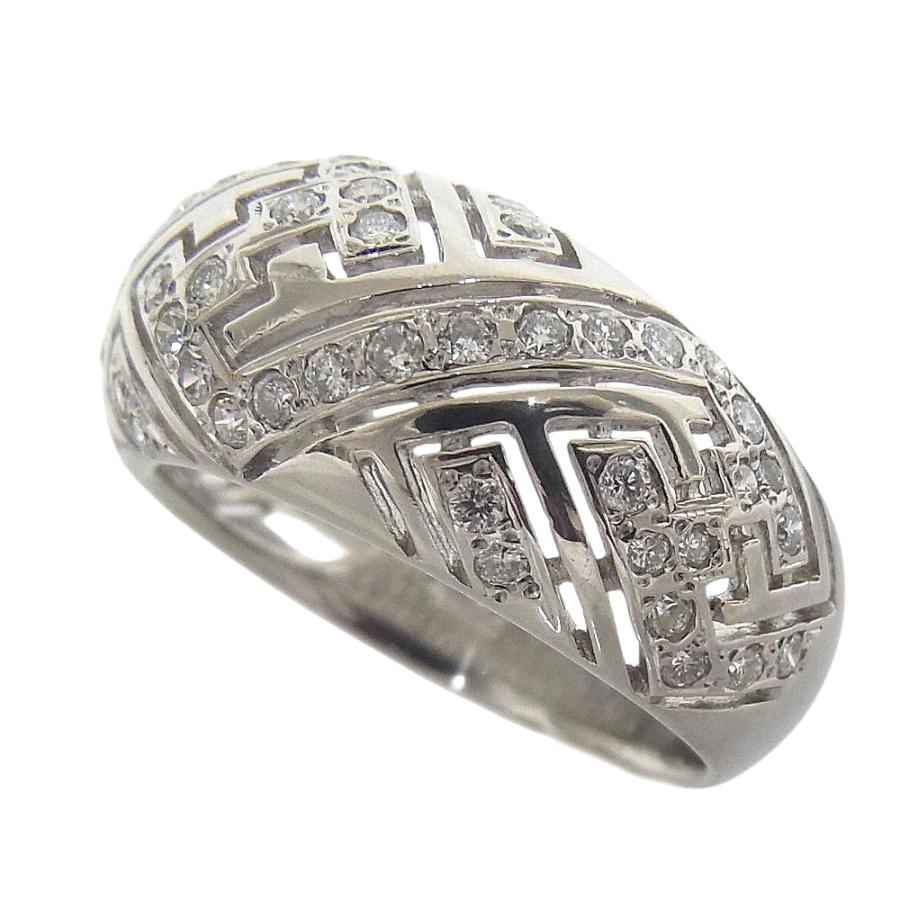 指輪　Pt900　プラチナ　ダイヤリング 合計0.50ct 【中古】【程度A】【質屋出品】 【新品仕上げ済み】【ノーブランド】の画像