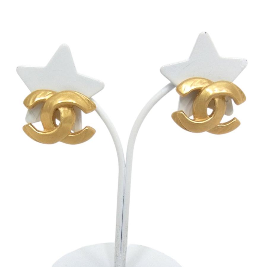 CHANEL（シャネル） ココマークピアス ゴールドカラー 00T 【中古 