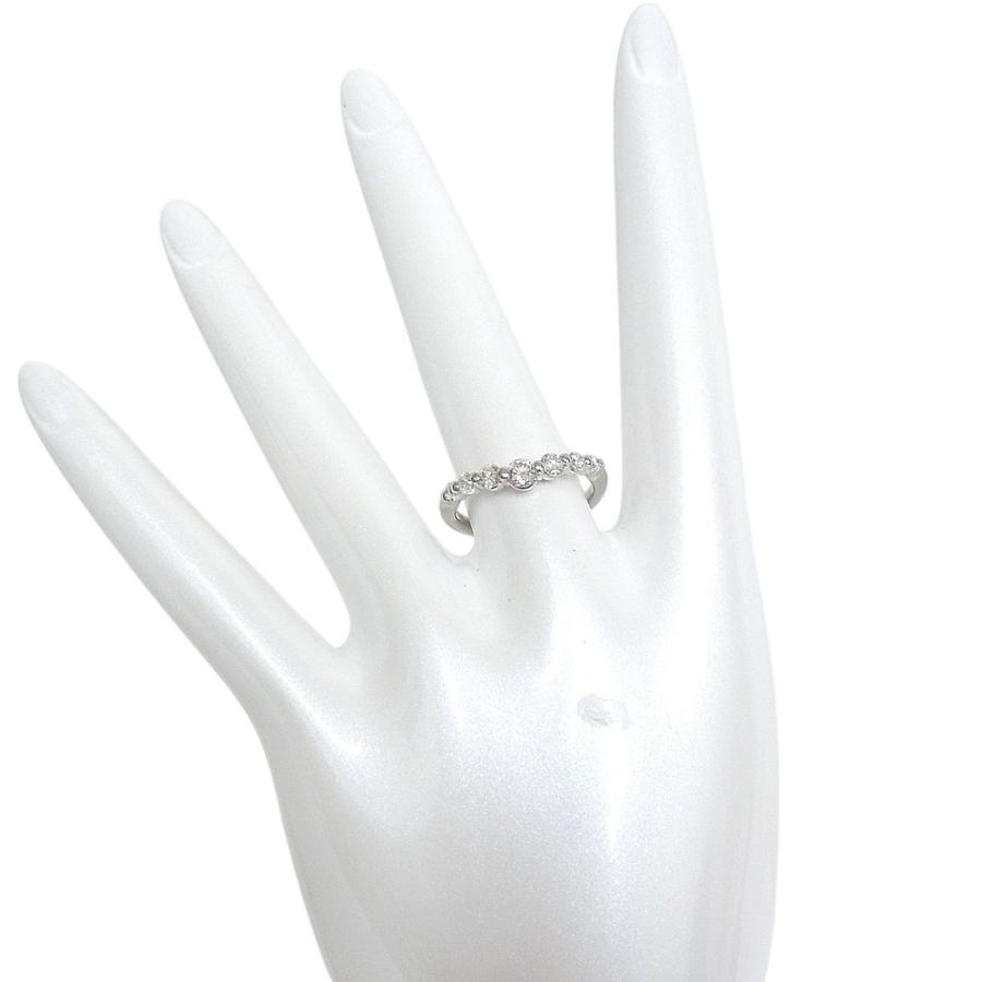 指輪　Pt900　プラチナ　ダイヤリング 合計0.53ct 【中古】【程度A】【質屋出品】 【新品仕上げ済み】【ノーブランド】の画像