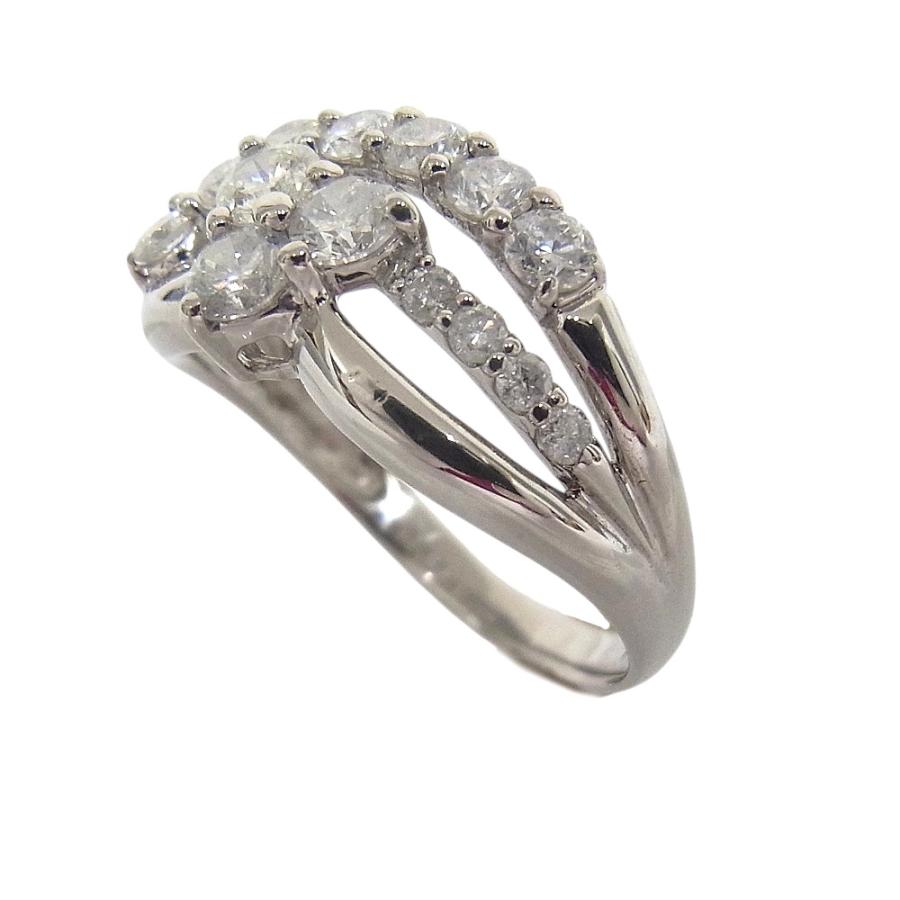 指輪　Pt900　プラチナ　ダイヤリング 合計1.00ct 【中古】【程度A】【質屋出品】 【新品仕上げ済み】【ノーブランド】の画像