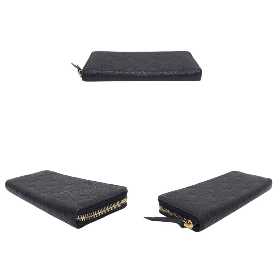 ルイヴィトン モノグラム アンプラント ポルトフォイユ クレマンス 財布 黒 LOUIS VUITTON（ルイ・ヴィトン） M60742 ポルトフォイユ・クレマンス