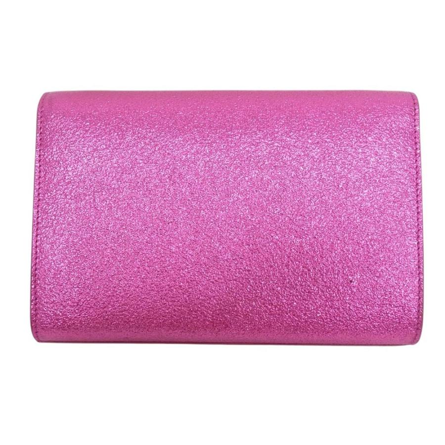 サンローラン SAINT LAURENT チェーンショルダーバッグ　ケイト レザー　ピンク　レディース　364021 【中古】【程度A】【美品】の画像