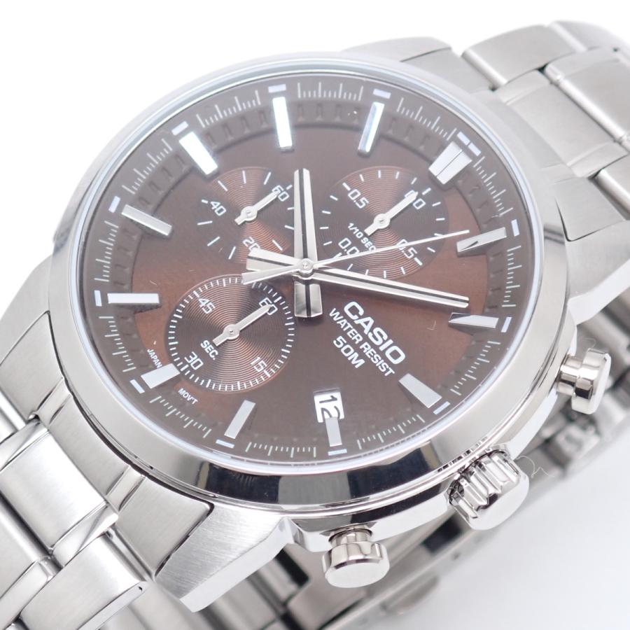 カシオ スタンダード MTP-E510D-5AV クロノグラフ メンズ クオーツ チープカシオ 海外モデル CASIO（カシオ） スタンダード MTP-E510D-5AV クロノグラフ メンズ