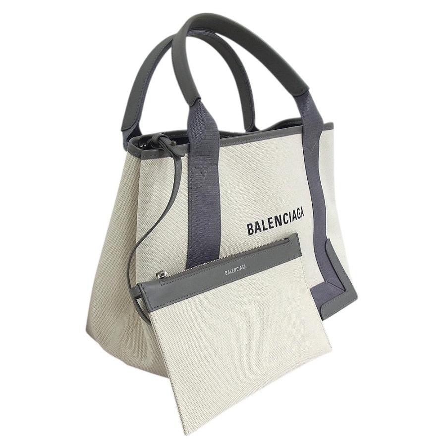 BALENCIAGA（バレンシアガ） トートバッグ ネイビーカバスS 339933