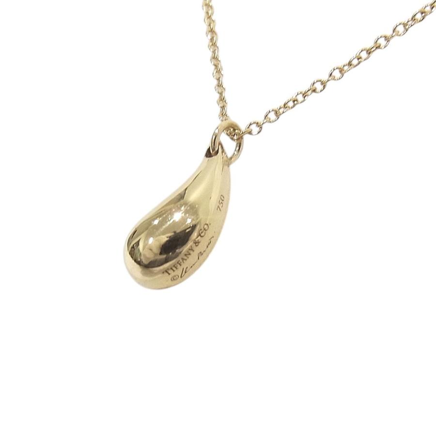 ＴＩＦＦＡＮＹ＆ＣＯ　ティファニー 750YG　ティアドロップ ネックレス　イエローゴールド 【中古】【程度A】【美品】の画像