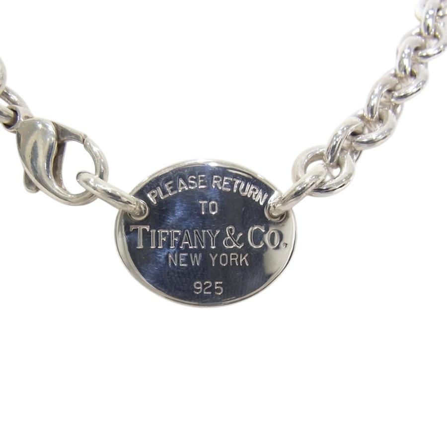 ティファニー TIFFANY＆Co. ネックレス チョーカー 925 タグプレート シルバー リターン トゥ ティファニー【中古】【程度A】【良品】の画像