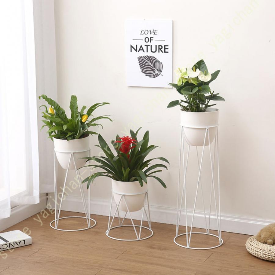 ポット スタンド フラワースタンド 鉢付き 観葉植物 約高さ40/60 ポット スタンド フラワースタンド 鉢付き 観葉植物 約高さ40/60