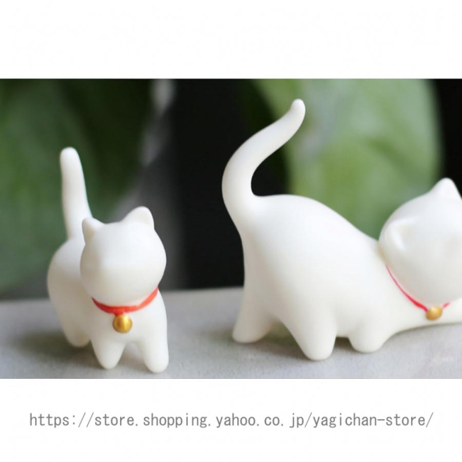 猫 ねこ 置物 うさぎ セラミック製 インテリア 置き物 飾り 玄関 猫 ねこ 置物 うさぎ セラミック製 インテリア 置き物 飾り 玄関